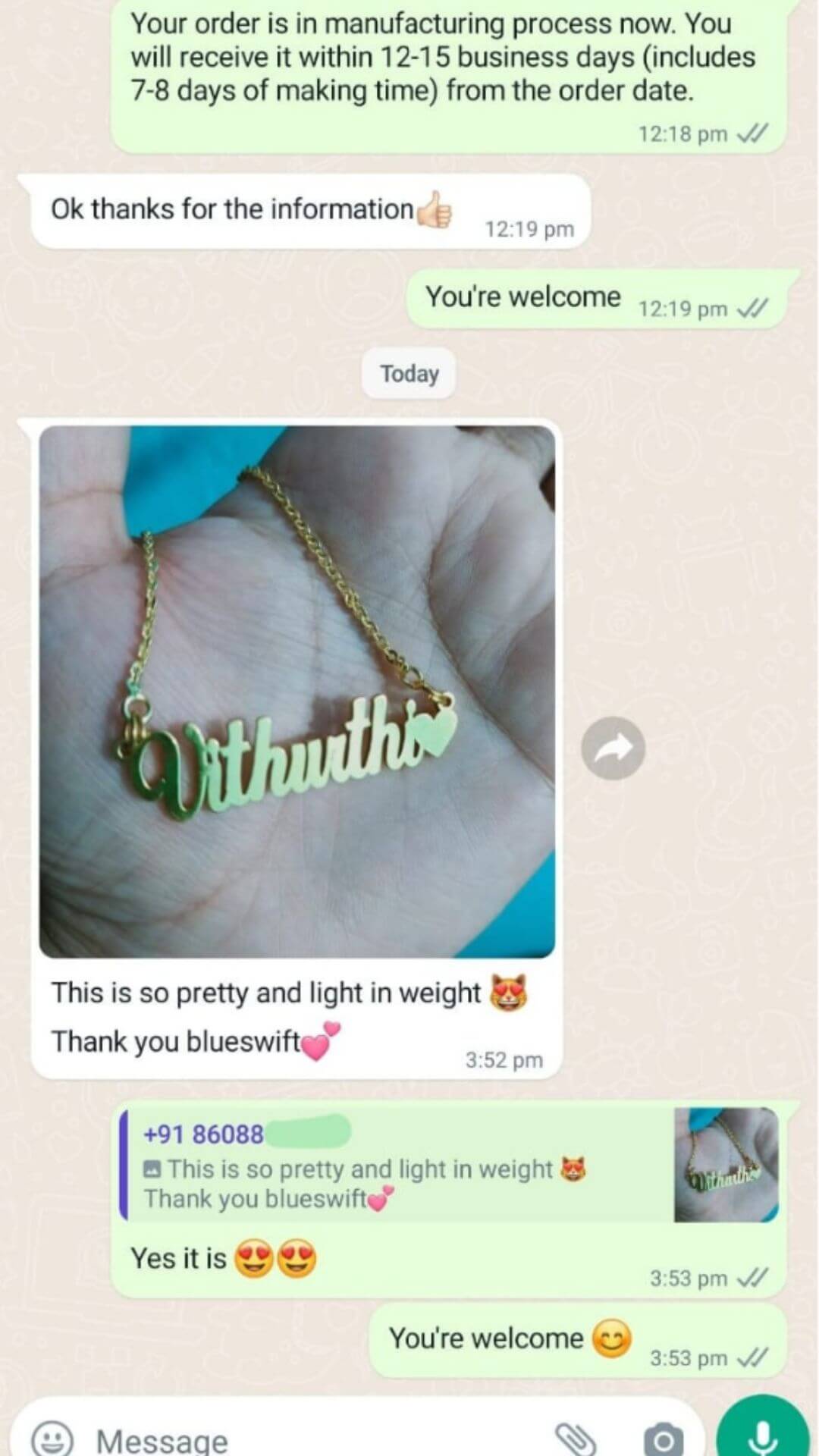Customer testimonial 8