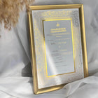 Personalized Nikah Nama with Pen & Frame