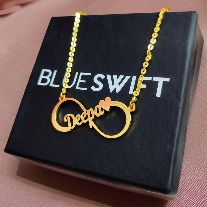 Personalized Infinity Single Name Necklace