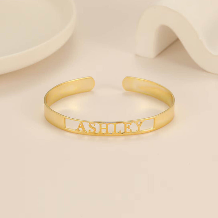 Personalized Classic Name Bracelet - Adjustable