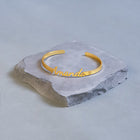 Gold Plated Simple Name Bracelet