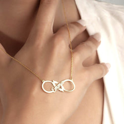 Personalized Infinity Single Name Necklace