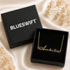 Gold Plated Signature Name Necklace
